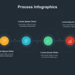 Dark Theme Process Slides for Presentation