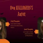Free Halloween Artists Google Slide Theme