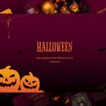 Free Halloween Google Slides Template Cover Slide