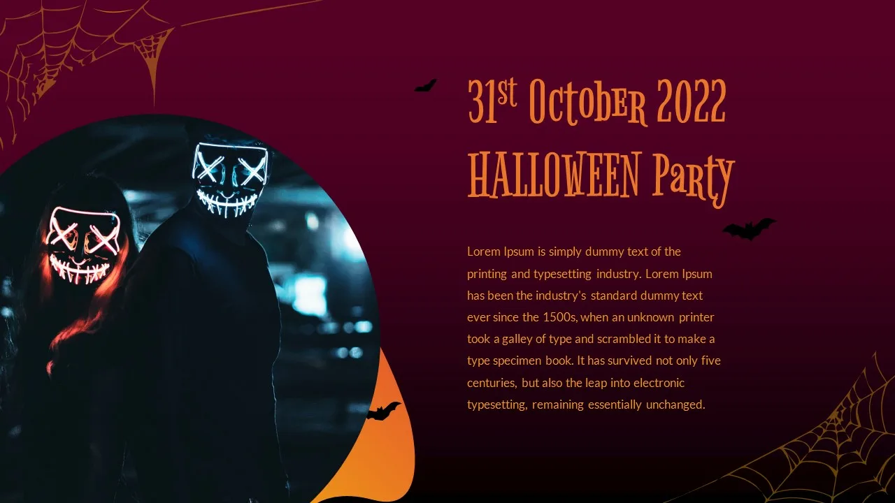 Free Halloween Party Theme Slides