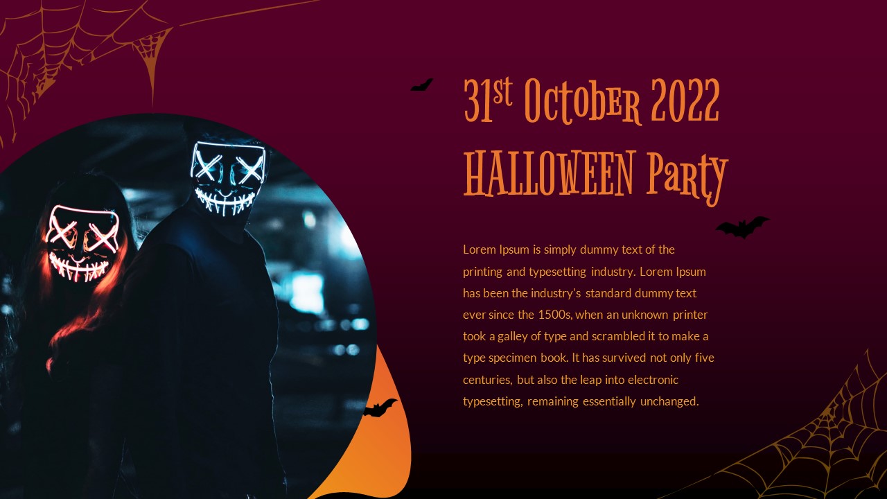 Free Halloween Party Theme Slides