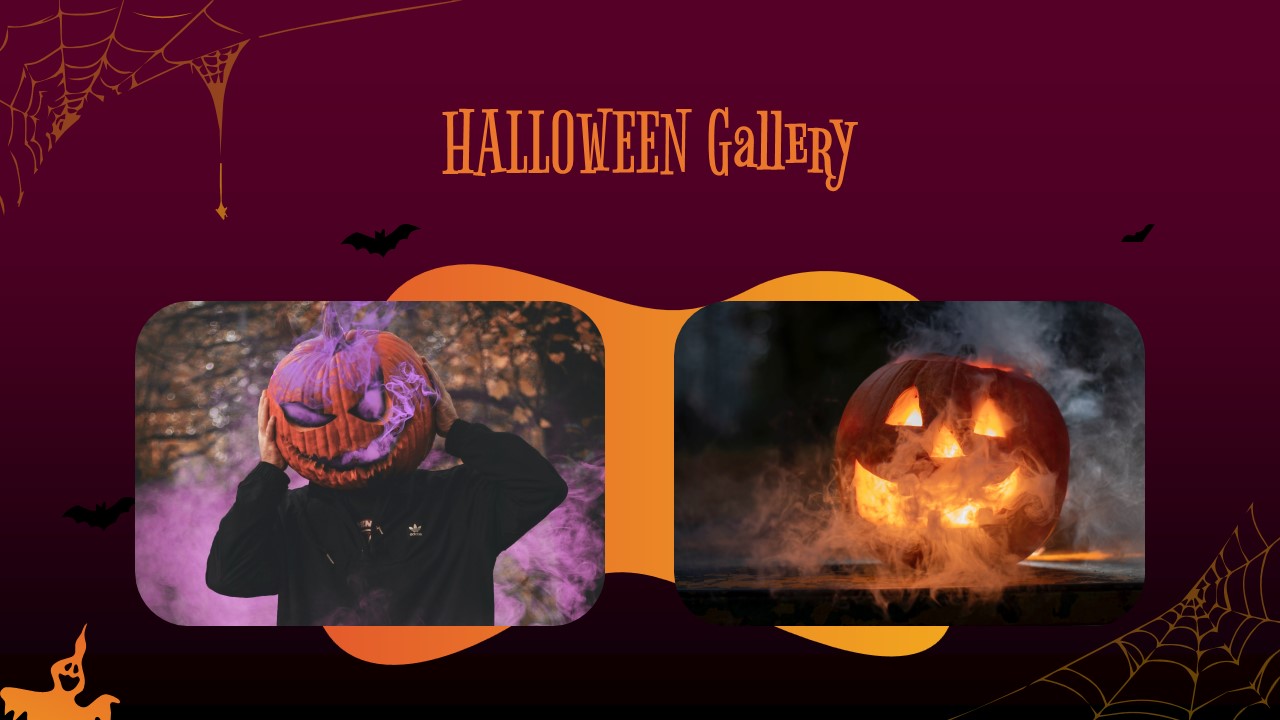 Gallery Slide of Free Halloween Presentation Template