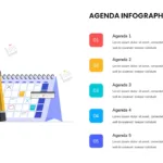 Google Slides 5 Step Agenda Template