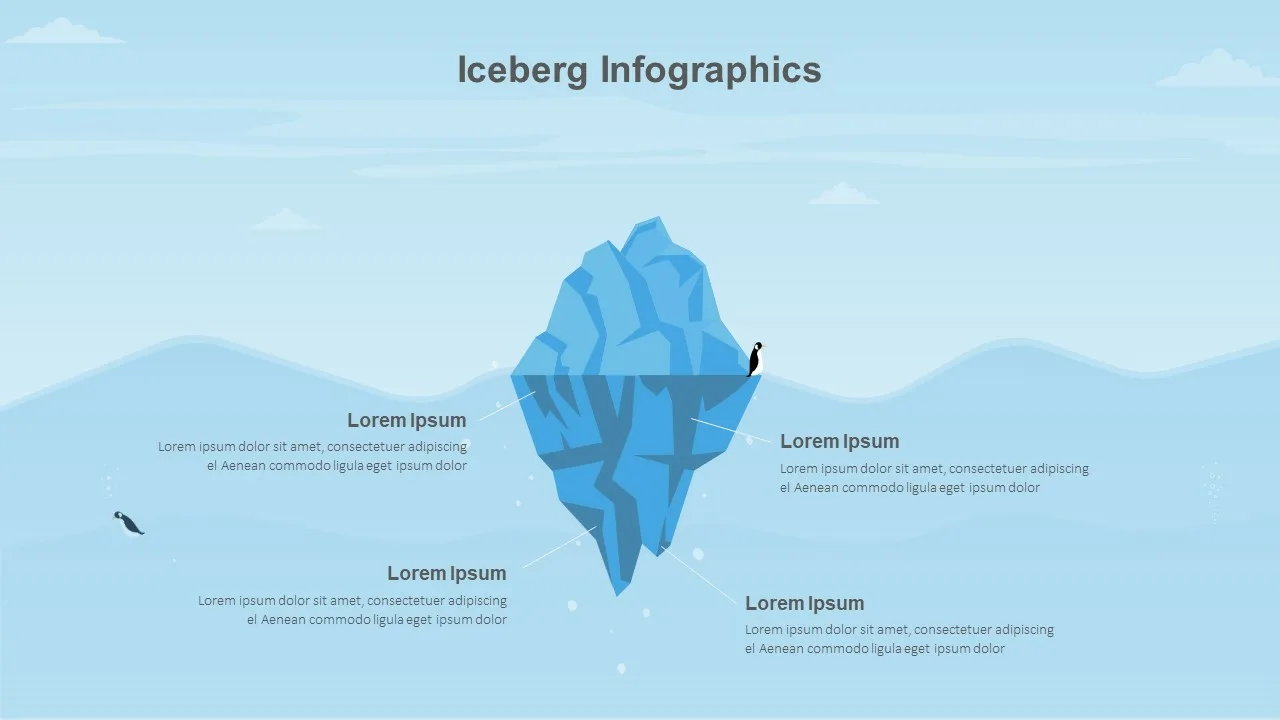 Iceberg Slides for Business Presentation