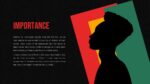 Importance of Black History Month Presentation Template
