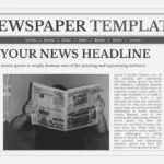 Newspaper Presentation Template for Google Slides