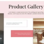 Product Launch Plan Presentation Template Products Gallery Slide