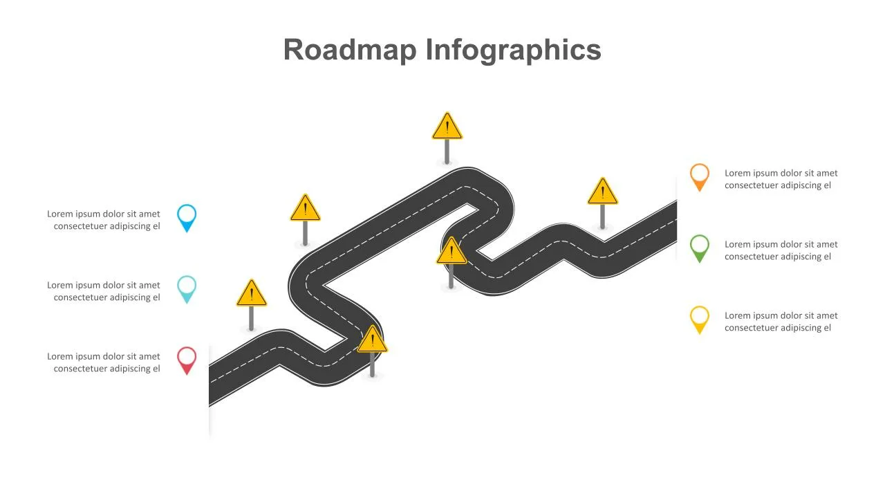 Roadmap Infographic for Google Slides