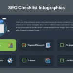 SEO Checklist Infographic for Google Slides