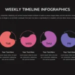 Timeline Infographic Template with Weekly Agenda