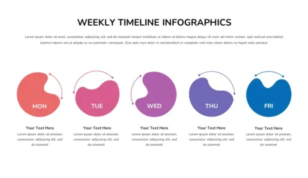 Weekly Agenda Timeline Google Slides