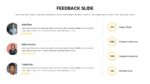 4 Point Feedback Slide Template