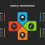 4 Point Medical Slide Presentation Templates