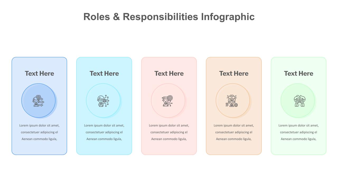 5 Column Roles and Responsibilities Template