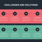 5 Steps Challenges Slide Template