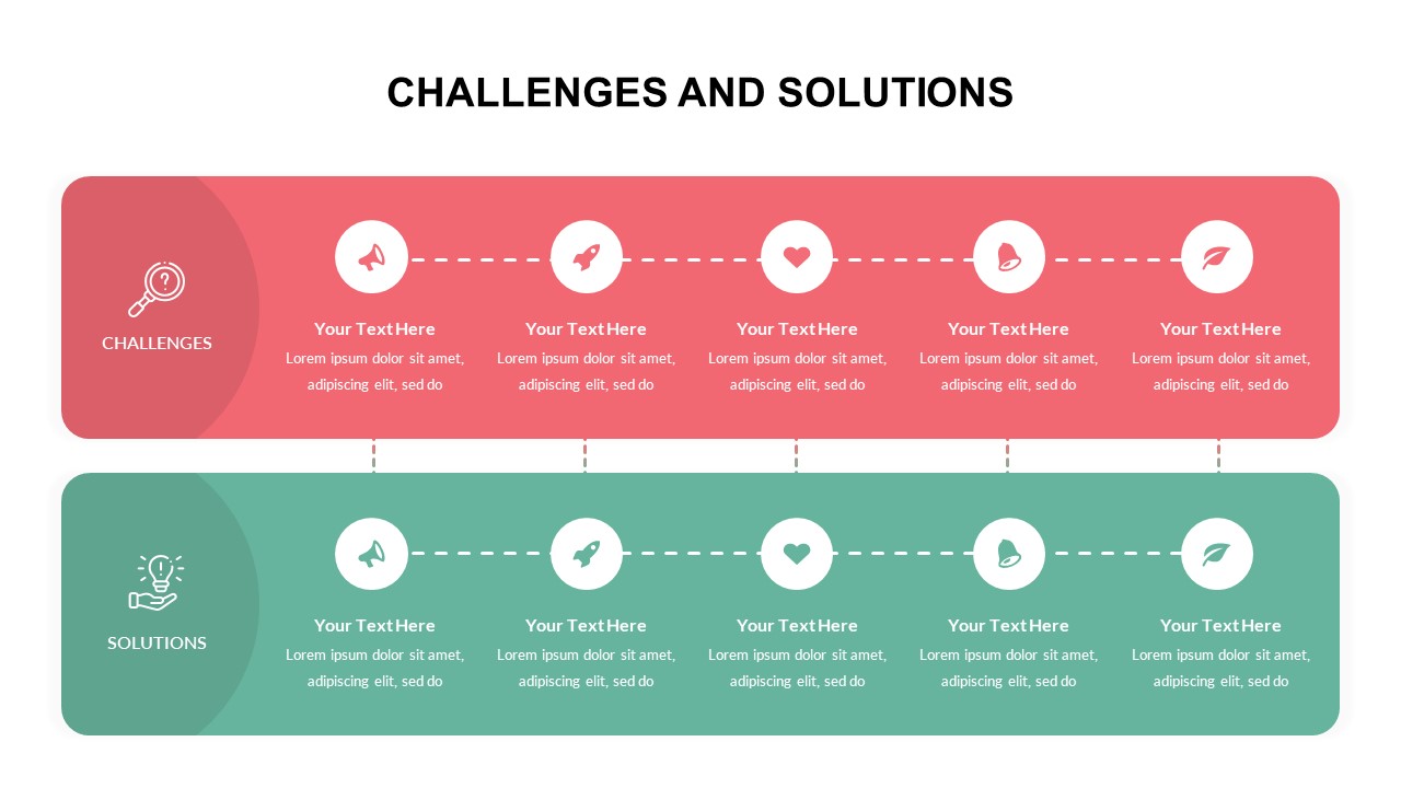 Challenges and Opportunities Slide Template