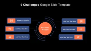 Challenges and Solutions Slide Template - SlideKit