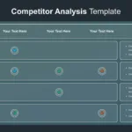 Dark Theme Competitor Analysis Template
