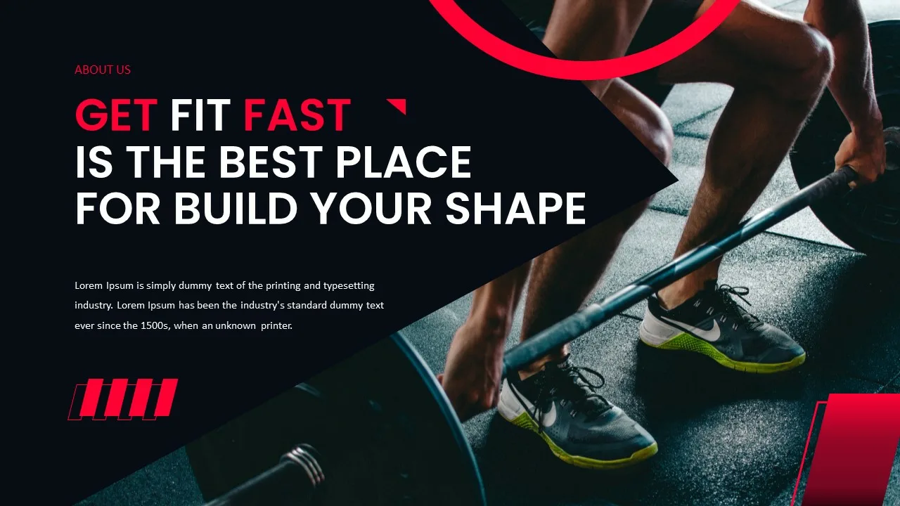 Fitness Google Slides Template