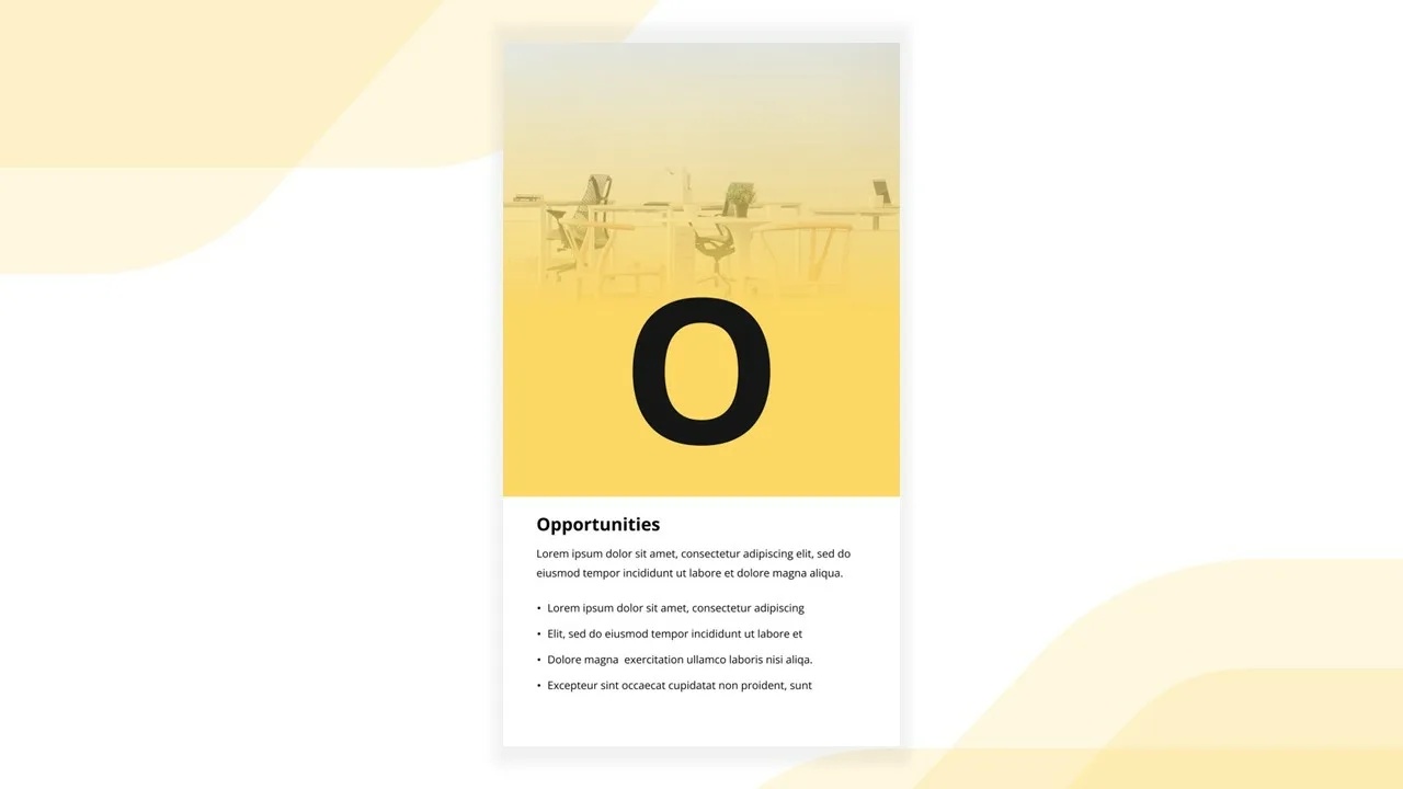 Free Google Slides Mobile Opportunities(SWOT) Slide