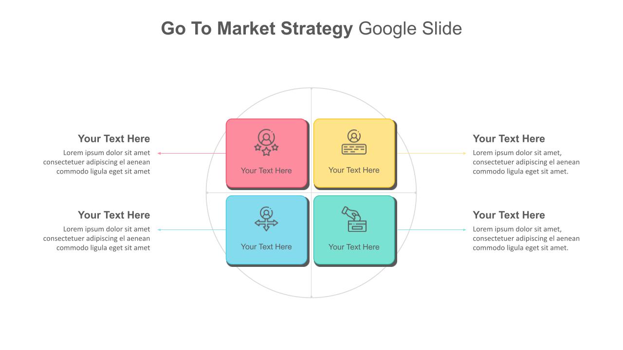 Go To Market Strategy Slide
 Go To Market Strategy Presentation Template SlideKit