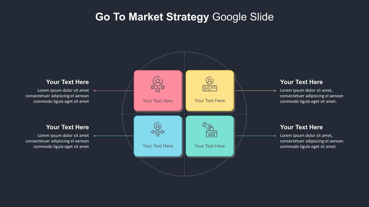 Go To Market Strategy Slide Template