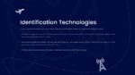 Identification Technologies Slide in Logistics Infographic