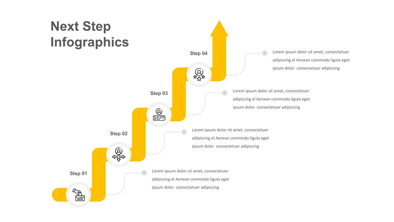 Next Steps Template for Google Slides