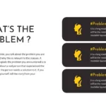 Product Pitch Slides with Problem Statement