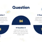 Question Slide of Free Science Theme Google Slides Template