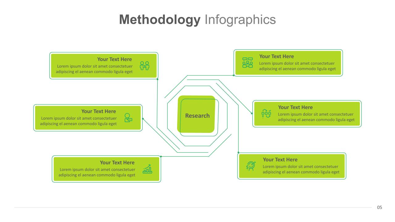 Research Methodology Slide Template - SlideKit