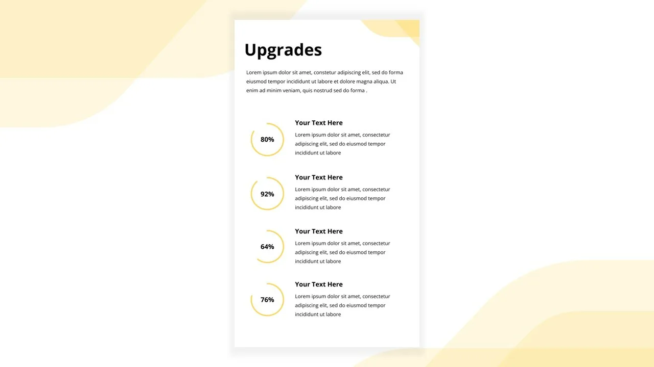 Vertical Free Google Slides Template