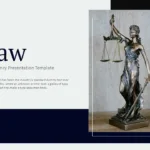 Welcome Slide of Law Google Slides Template