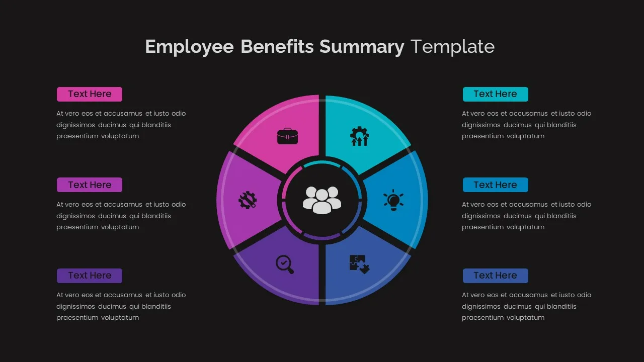 Employee Benefits Summary Template For Google Slides SlideKit Employee Benefits Summary Template For Google Slides SlideKit