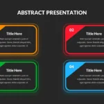 Abstract Presentation Example Slide