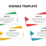 Agenda Slide Template for Presentations