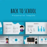Back To School Google Slides Template Cover Slide