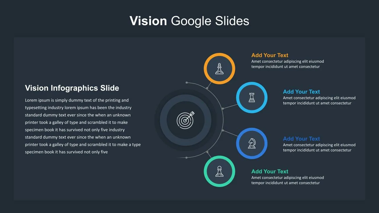 Branched Vision Infographic Google Slides Template