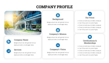 Company Profile Introduction Slide Template
