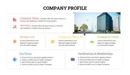 Company Profile Presentation Template for Google Slides