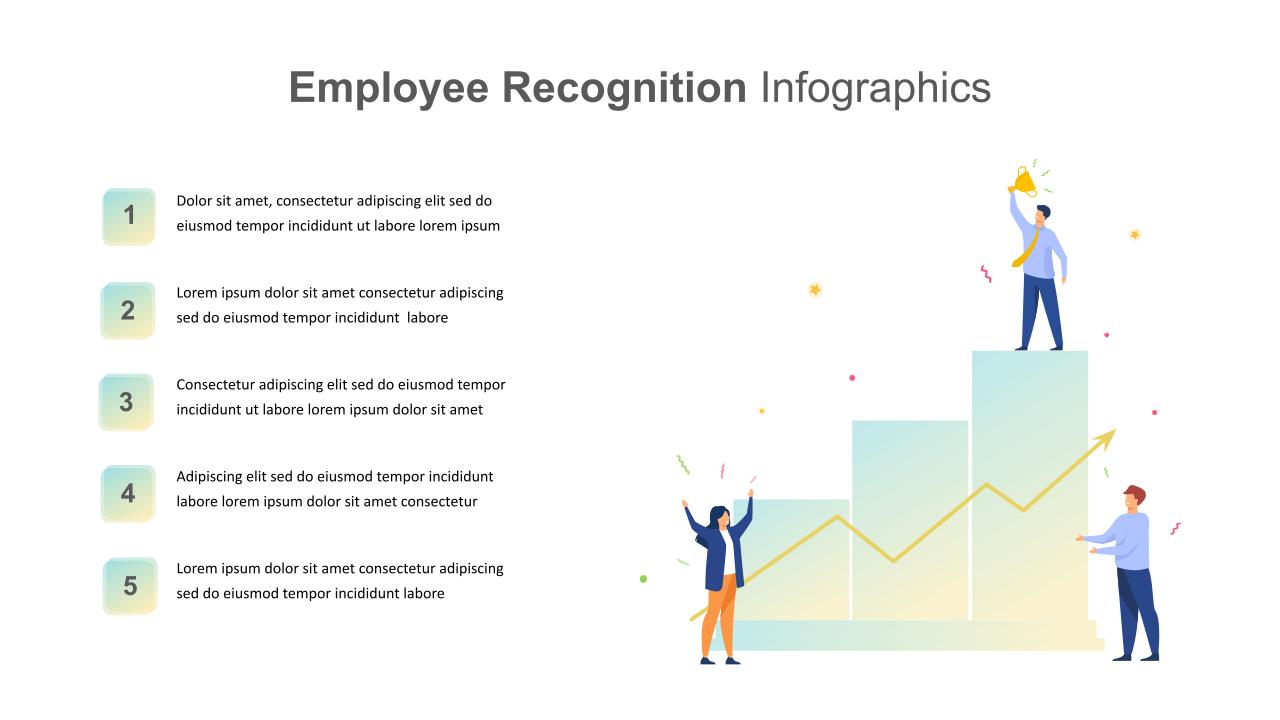 Creative Employee Recognition Slide Template