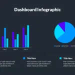 Dark Theme Dashboard Infographic Template