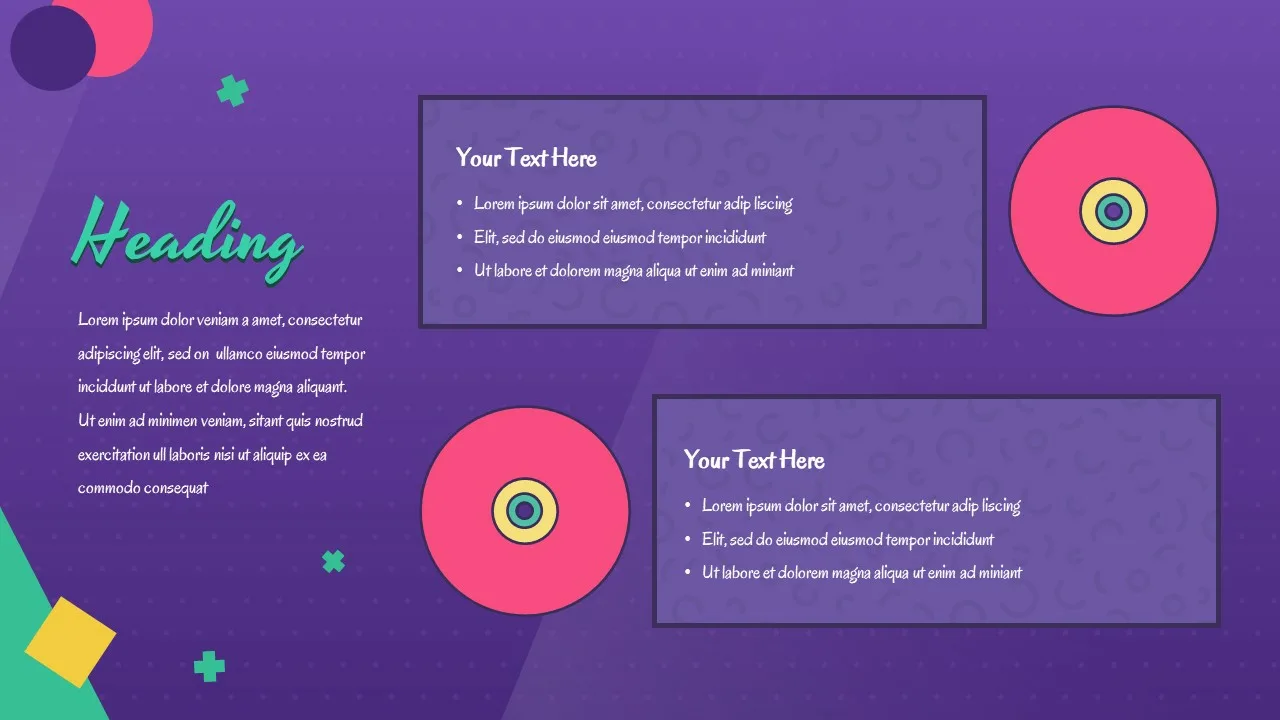 Free 90's Presentation Template