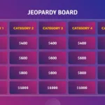 Google Slide Jeopardy Presentation Template