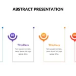 Google Slides 4 Step Abstract Presentation Template