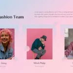 Pastel Google Slides Theme Team Introduction Slide