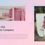 Pastel Theme Templates About Us Slide