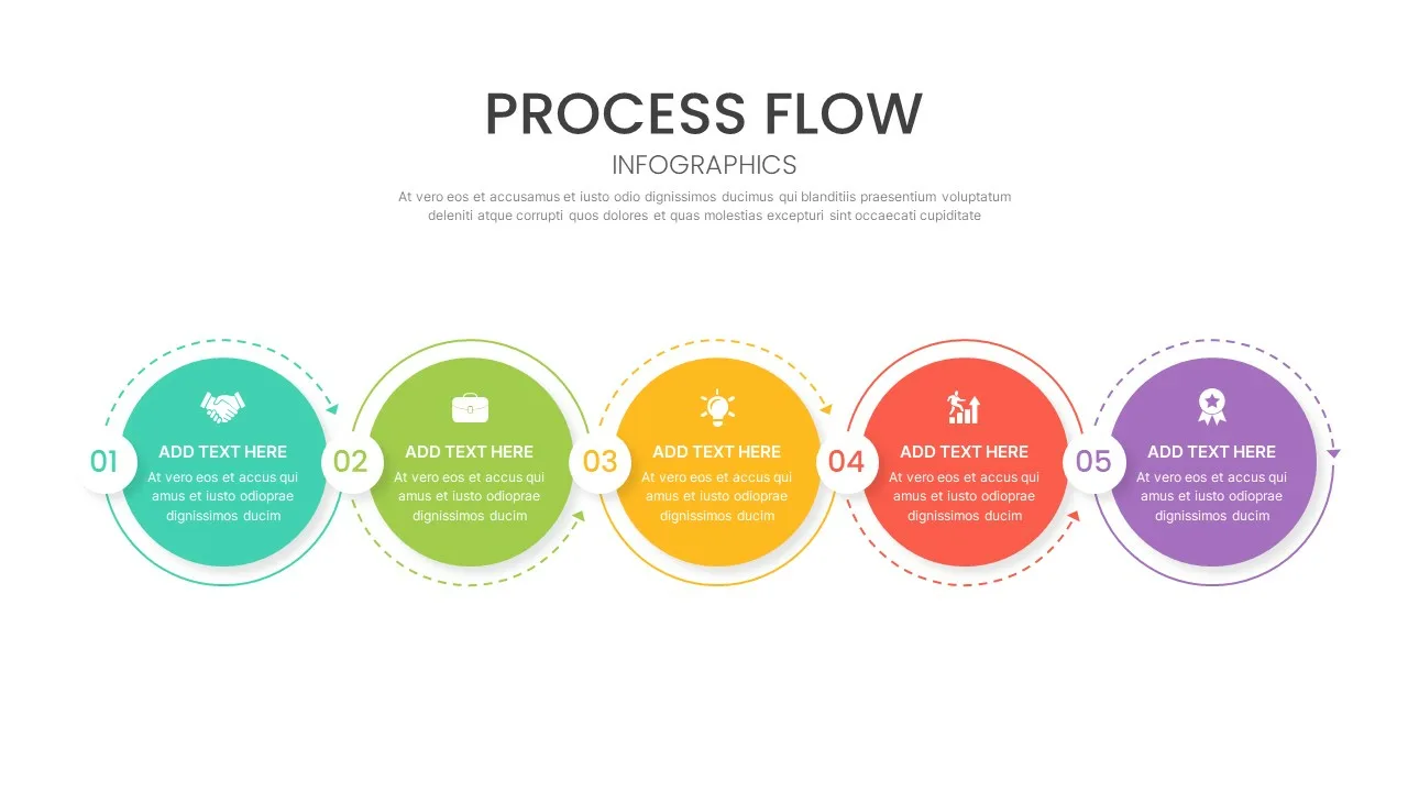 Process Slides Template for Presentation