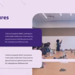 Purple Theme Presentation Company Features Slides