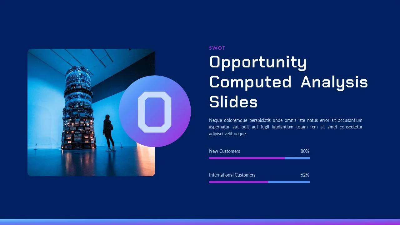 Animated Technology Presentation Opportunity Slide